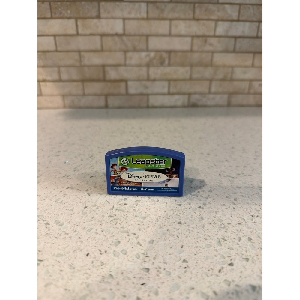 LEAPSTER Learning Game ~ The Disney PIXAR Collection ~ Cartridge ONLY ~ Works!